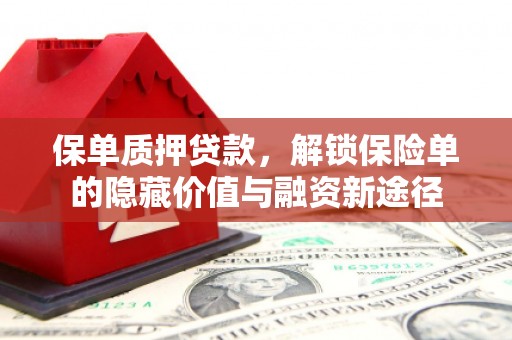 都江堰保单质押贷款，解锁保险单的隐藏价值与融资新途径