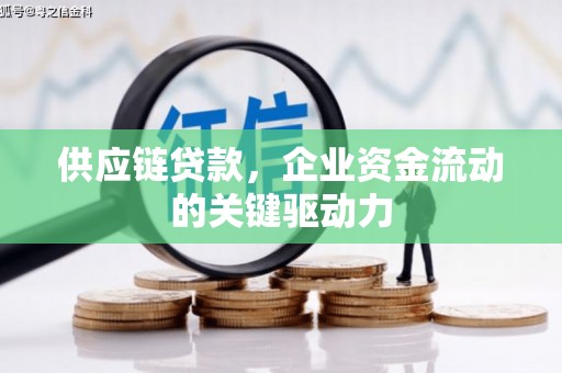 都江堰供应链贷款，企业资金流动的关键驱动力