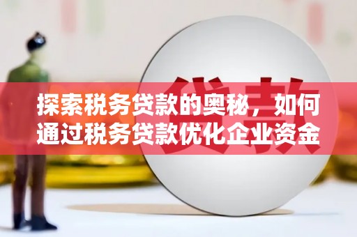 都江堰探索税务贷款的奥秘，如何通过税务贷款优化企业资金流