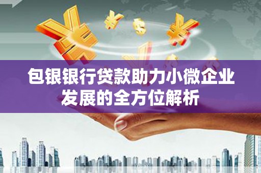 都江堰包银银行贷款助力小微企业发展的全方位解析