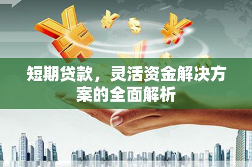 都江堰短期贷款，灵活资金解决方案的全面解析