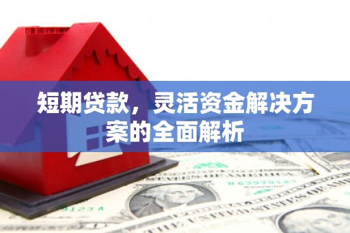都江堰短期贷款，灵活资金解决方案的全面解析