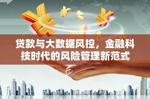 都江堰贷款与大数据风控，金融科技时代的风险管理新范式