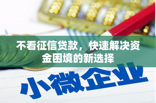 都江堰不看征信贷款，快速解决资金困境的新选择