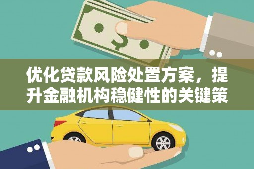 都江堰优化贷款风险处置方案，提升金融机构稳健性的关键策略