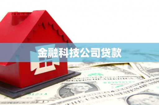 都江堰金融科技公司贷款