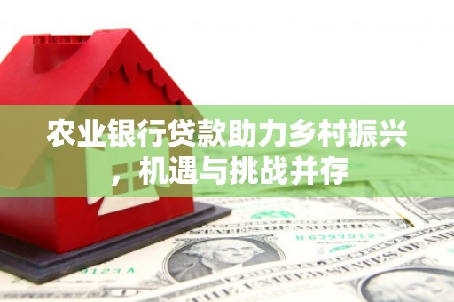 都江堰农业银行贷款助力乡村振兴，机遇与挑战并存