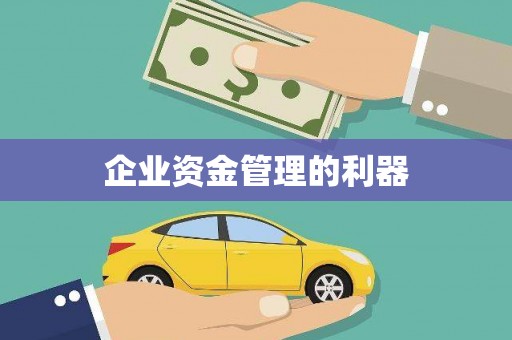 都江堰企业资金管理的利器